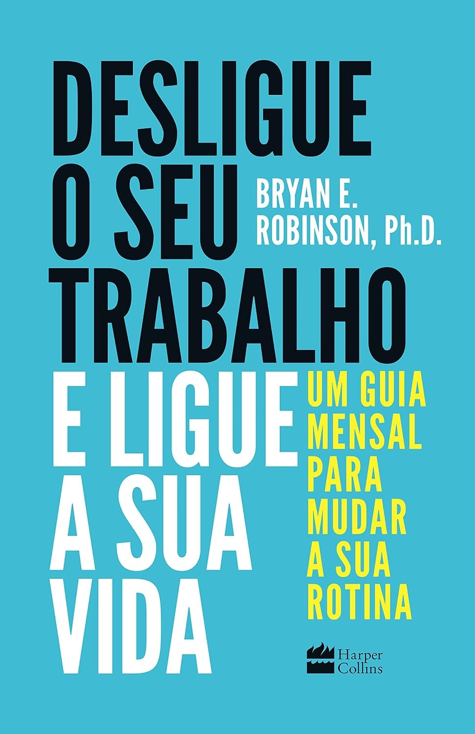 Desligue o seu Trabalho e Ligue a sua Vida: um Guia Mensal para Mudar a sua Rotina