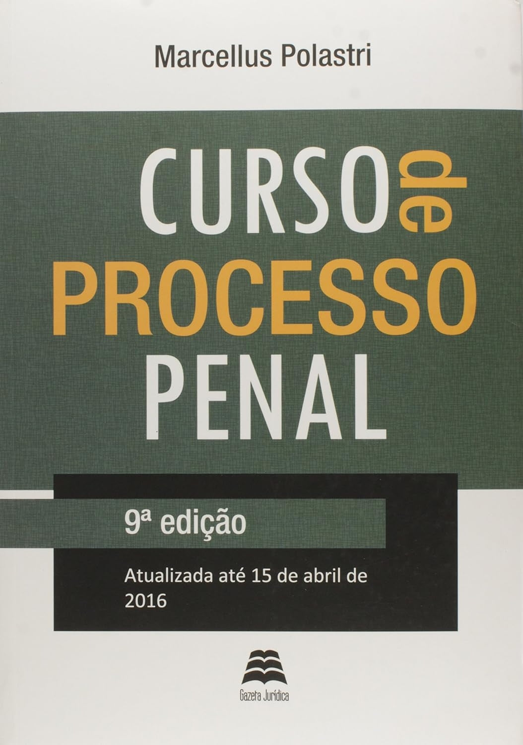 Curso de Processo Penal - 9ª Edição