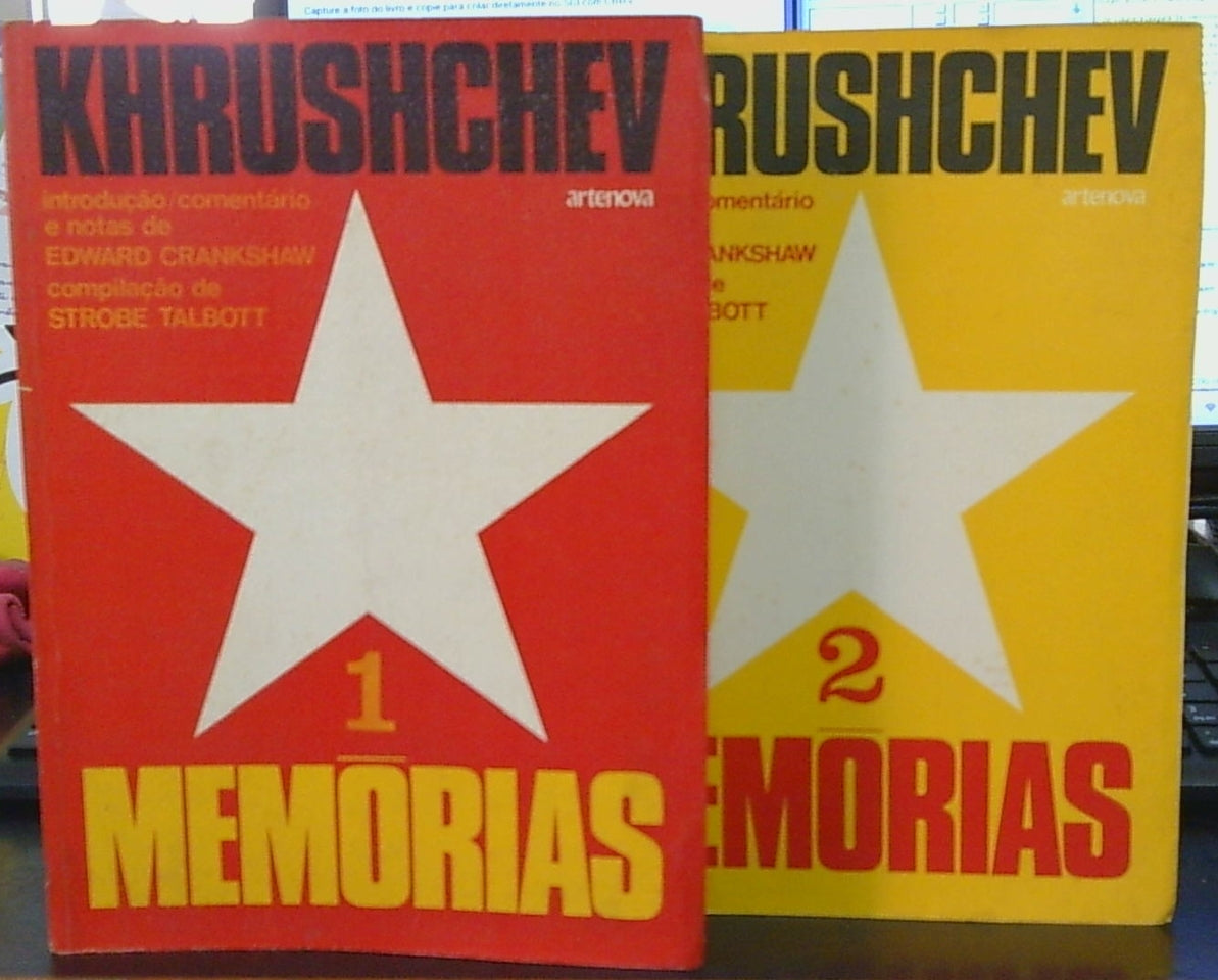 Khrushcev Memórias (coleção: Memórias - Vol. 01 e 02 )