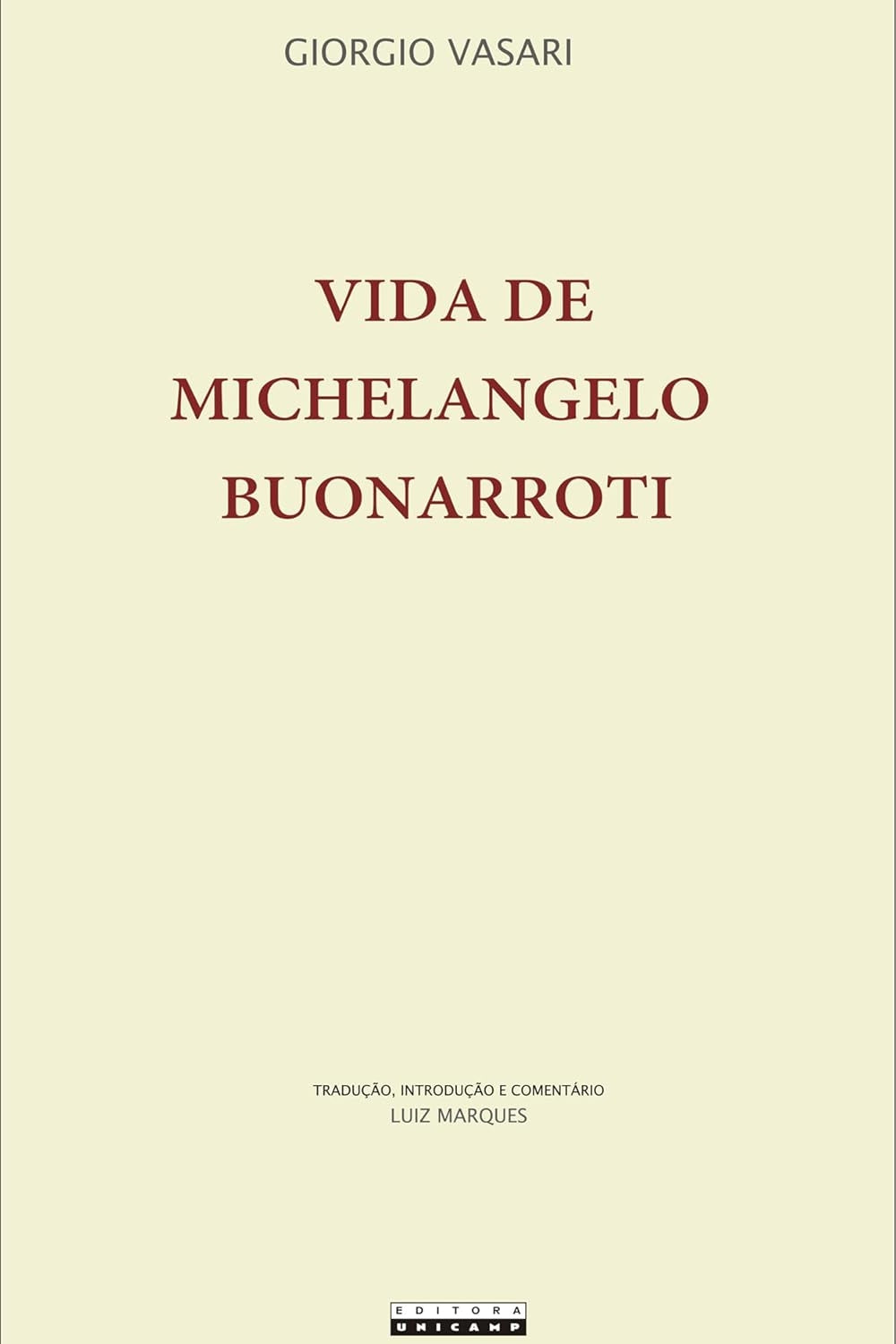 Vida de Michelangelo Buonarroti
