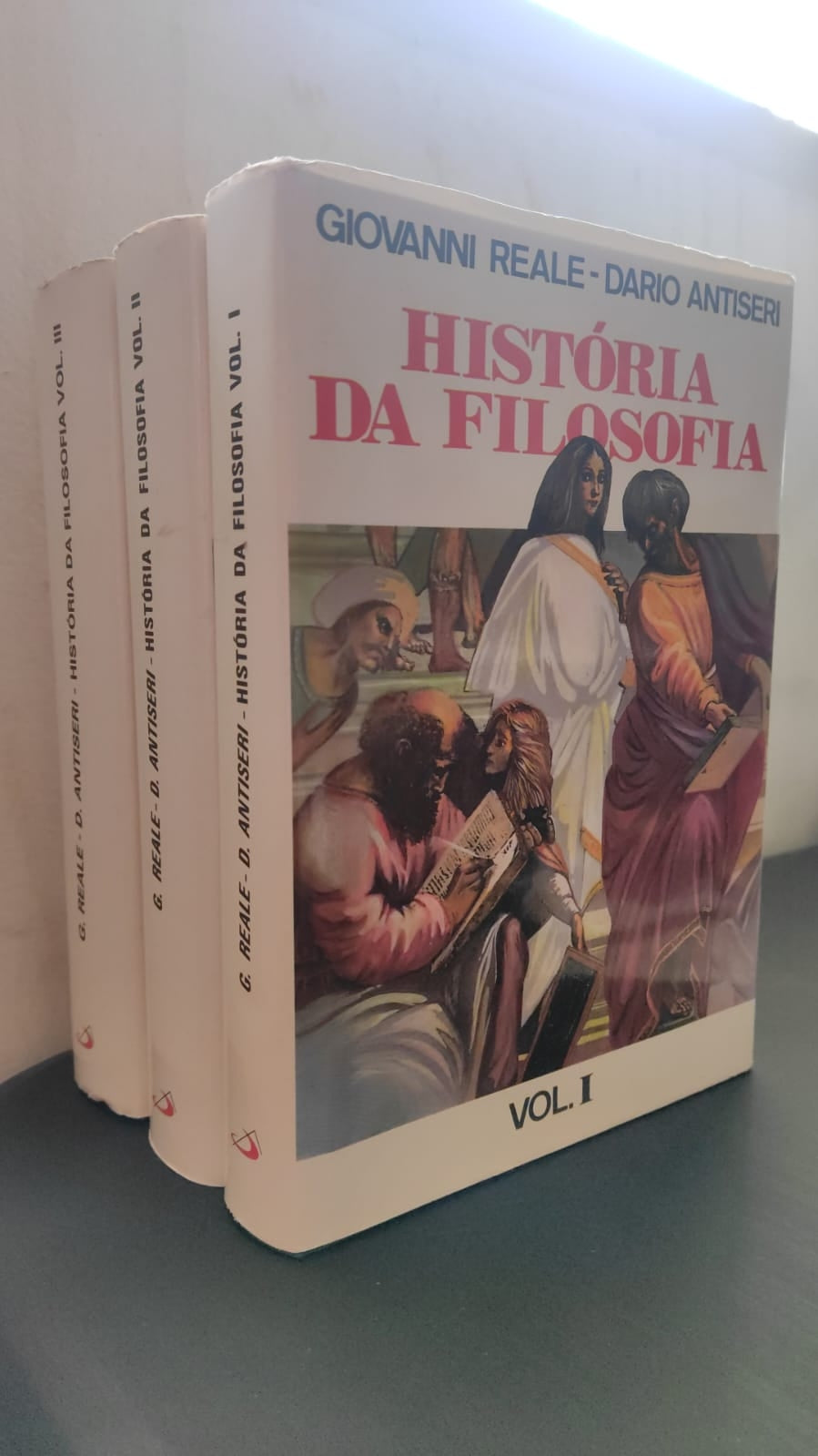 História da Filosofia (volumes 1, 2 e 3)