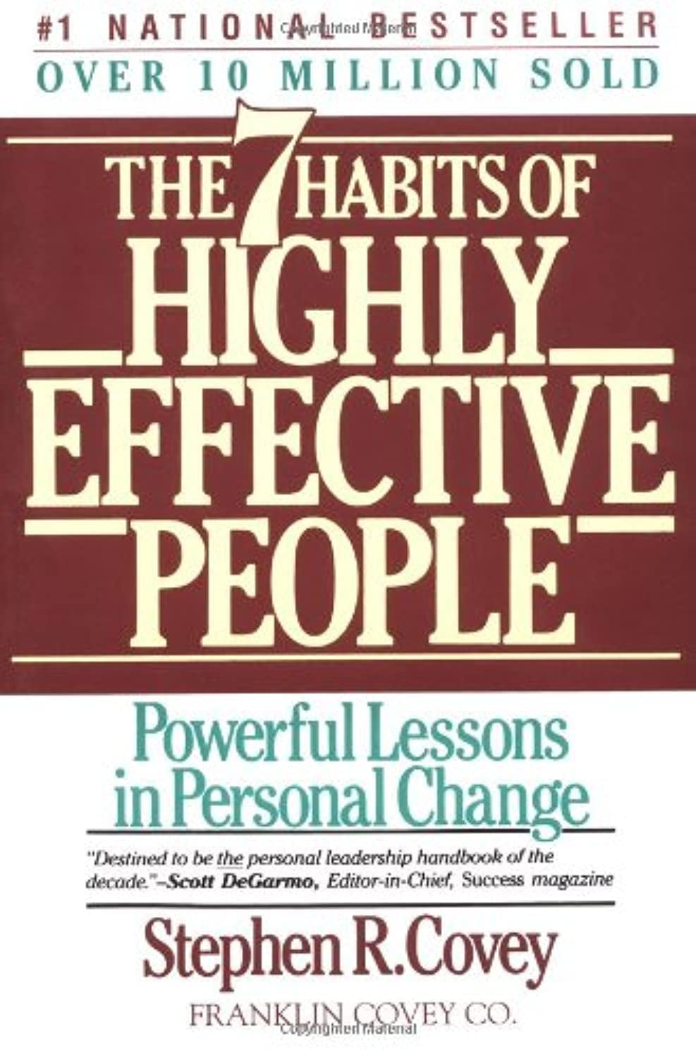 Seven Habits Of Highly Effective People