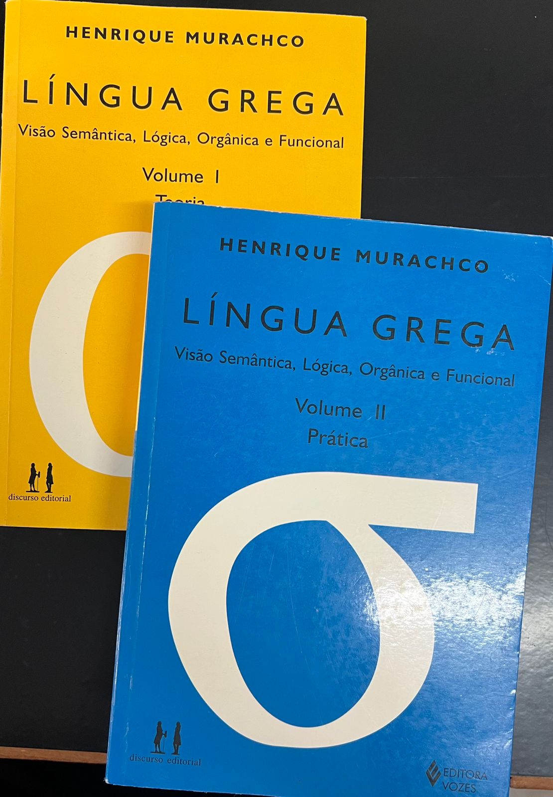 Língua Grega: Visão Semântica, Lógica, Orgânica e Funcional (teoria e Prática Vol.1 e 2)