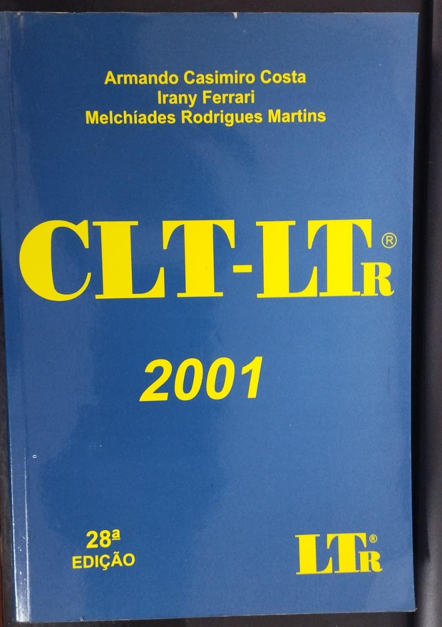 Coonsolidação das Leis do Trabalho Clt-ltr 28ed.