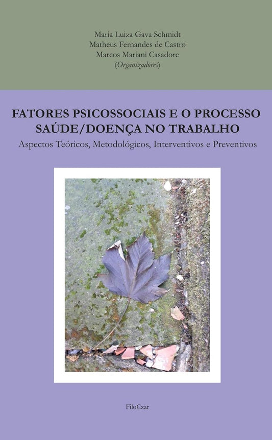 Fatores Psicossociais e o Processo Saúde/doença no Trabalho: Aspectos Teóricos, Metodológicos, Interventivos e Preventivos