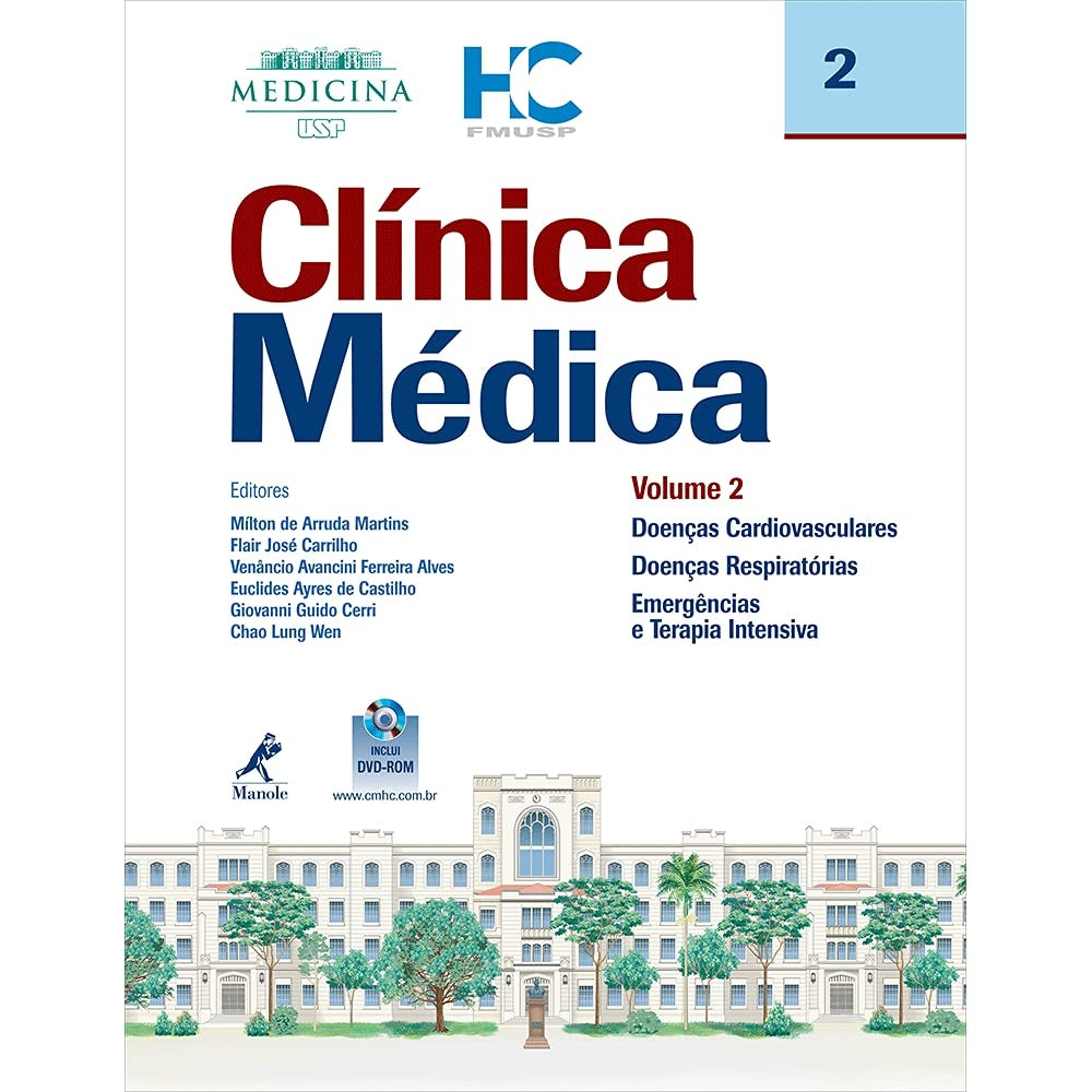 Clínica Médica: Doenças Cardiovasculares, Doenças Respiratórias, Emergências e Terapias Intensivas (coleção: Clínica Médica - Vol.2)