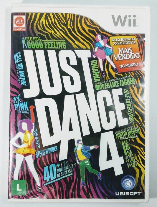 Jogo/wii = Just Dance 4 =